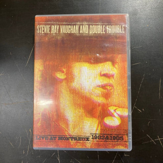 Stevie Ray Vaughan And Double Trouble - Live At Montreux 1982 & 1985 2DVD (VG+/VG+) -blues rock-