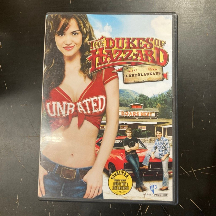 Dukes Of Hazzard - lähtölaukaus DVD (VG/M-) -komedia-