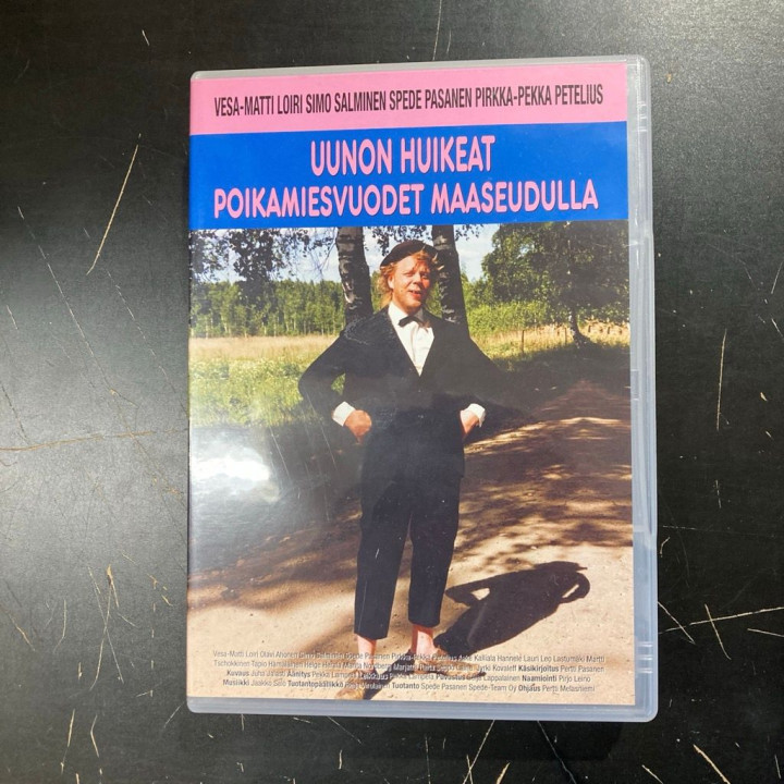 Uunon huikeat poikamiesvuodet maaseudulla DVD (M-/VG+) -komedia-