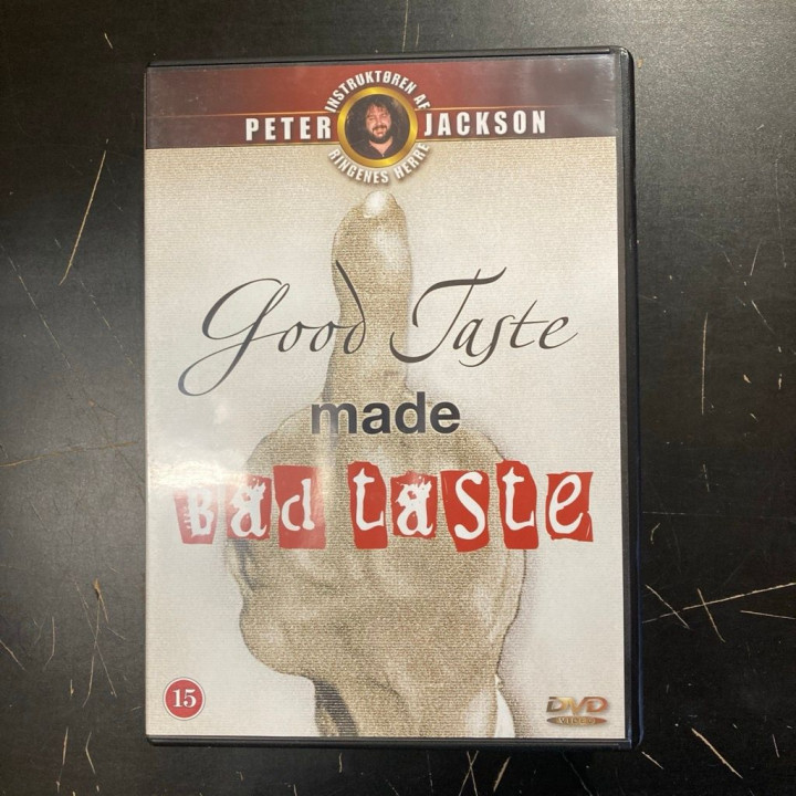 Good Taste Made Bad Taste DVD (M-/VG+) -dokumentti-