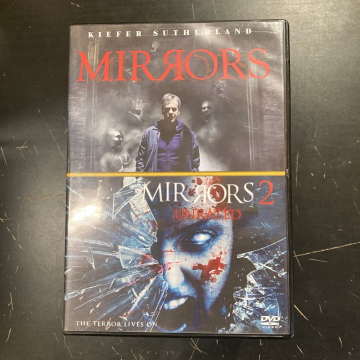 Mirrors 1-2 2DVD (VG+-M-/VG+) -kauhu-