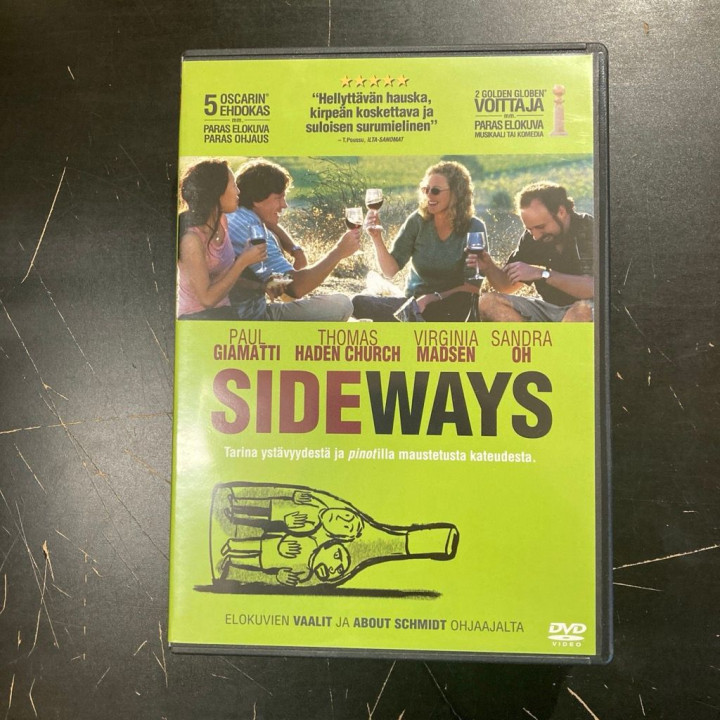 Sideways DVD (M-/M-) -draama-