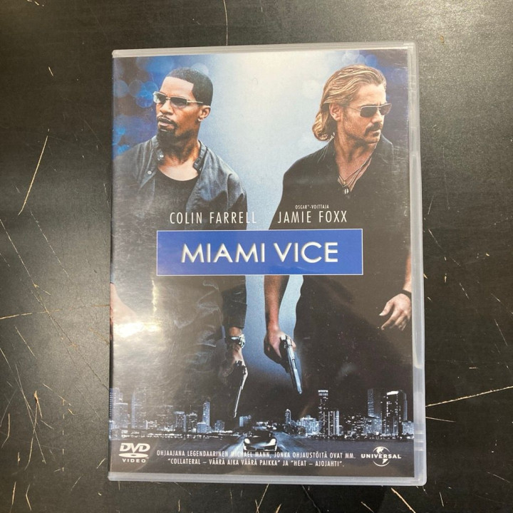 Miami Vice DVD (M-/M-) -toiminta-