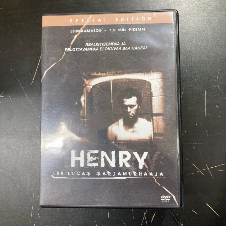 Henry Lee Lucas - sarjamurhaaja (special edition) DVD (VG+/M-) -jännitys-