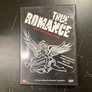 True Romance (original uncut & unrated version) DVD (M-/VG+) -toiminta-