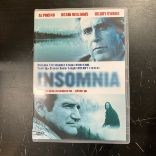 Insomnia (2002) DVD (M-/M-) -jännitys-