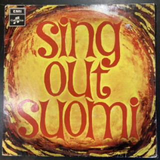 Sing Out Suomi - Ylös ihmiset LP (VG+/VG) -folk rock-