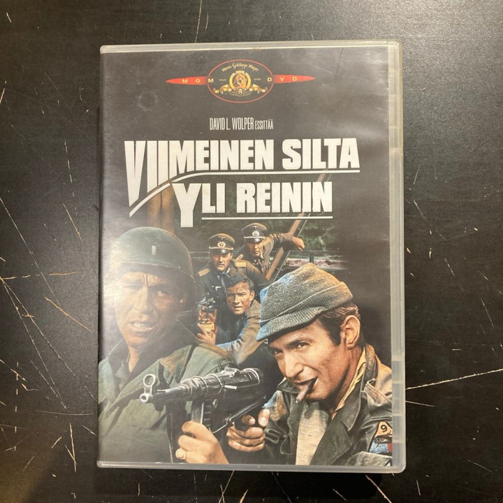 Viimeinen silta yli Reinin DVD (VG/VG+) -sota-