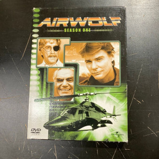 Airwolf - Kausi 1 4DVD (VG+/VG+) -tv-sarja-