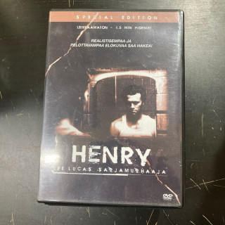 Henry Lee Lucas - sarjamurhaaja (special edition) DVD (VG/M-) -jännitys-