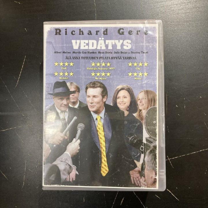 Vedätys DVD (M-/M-) -komedia/draama-