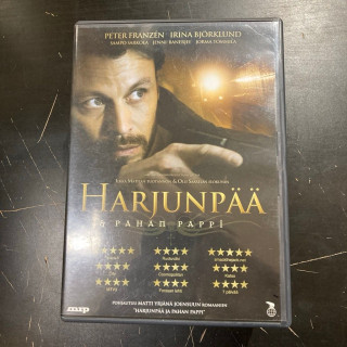 Harjunpää ja pahan pappi DVD (VG+/VG+) -jännitys-