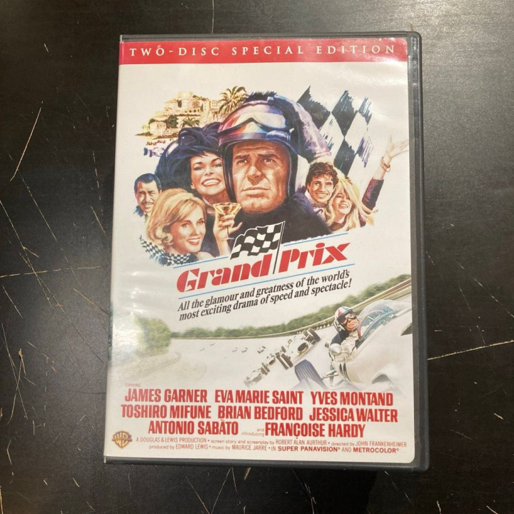 Grand Prix (special edition) 2DVD (VG+/M-) -toiminta- (R1 USA/ei suomenkielistä tekstitystä)