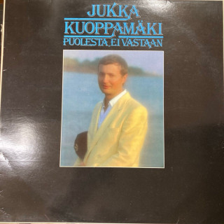 Jukka Kuoppamäki - Puolesta, ei vastaan (FIN/1982) LP (VG-VG+/VG+) -iskelmä-