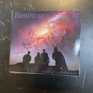 Resistor - To The Stars (nimikirjoituksilla) CD (VG/VG+) -prog rock-