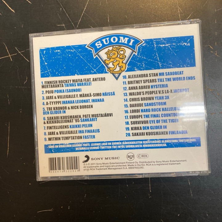 V/A - Leijonat 2011 (virallinen Leijonat-kokoelma) CD (VG+/M-)