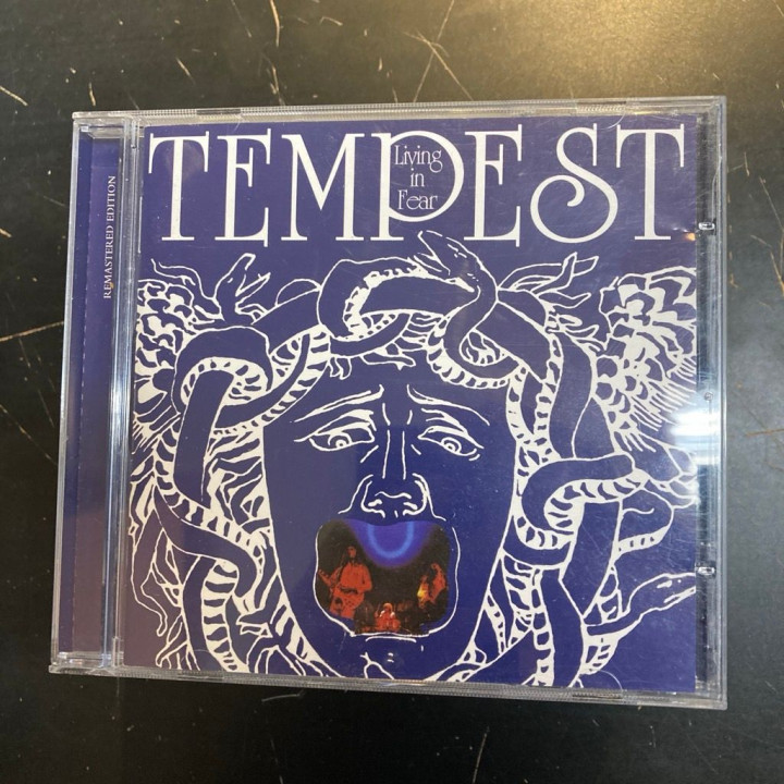 Tempest - Living In Fear CD (VG+/VG+) -prog rock-