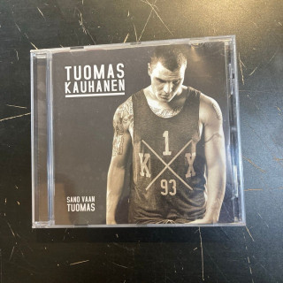 Tuomas Kauhanen - Sano vaan Tuomas CD (VG/VG) -hip hop-