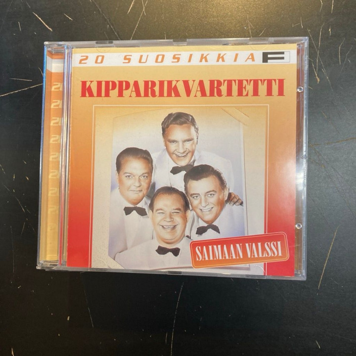 Kipparikvartetti - 20 suosikkia CD (VG/VG+) -iskelmä-