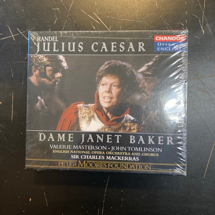 Handel - Julius Caesar 3CD (avaamaton) -klassinen-