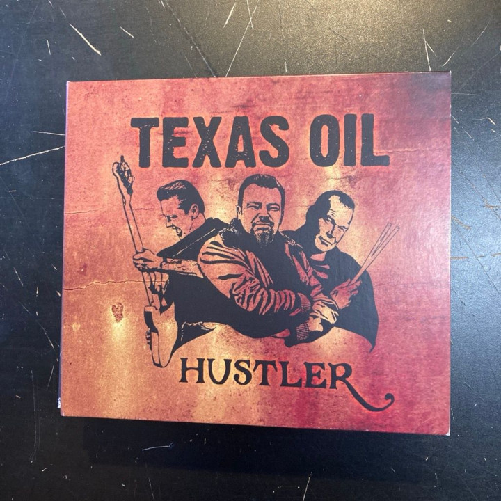 Texas Oil - Hustler CD (VG+/VG+) -rock n roll-