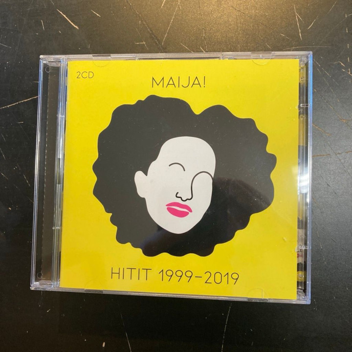 Maija Vilkkumaa - Maija! (hitit 1999-2019) 2CD (M-/M-) -pop rock-