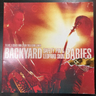 Backyard Babies - Safety Pin & Leopard Skin LP (VG+/VG+) -hard rock-