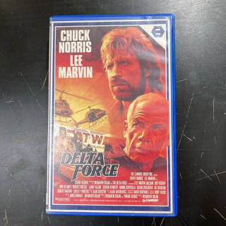 Delta Force VHS (VG+/VG+) -toiminta-