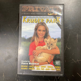 Private Gold 7 - Kruger Park VHS (VG+/M-) -aikuisviihde-