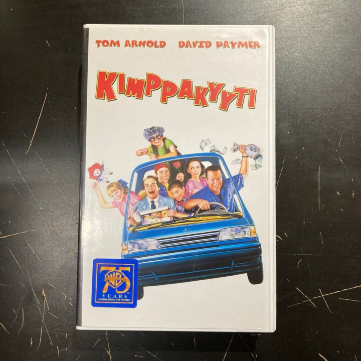 Kimppakyyti VHS (VG+/M-) -komedia-