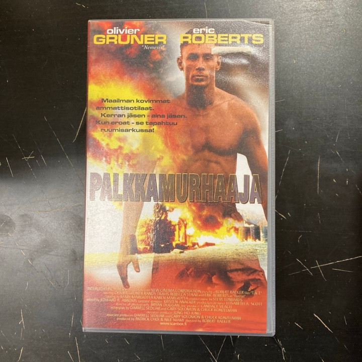 Palkkamurhaaja VHS (VG+/M-) -toiminta-