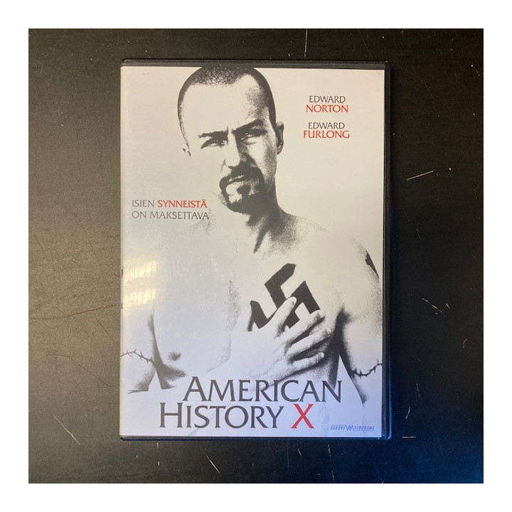 American History X DVD (VG+/M-) -draama-