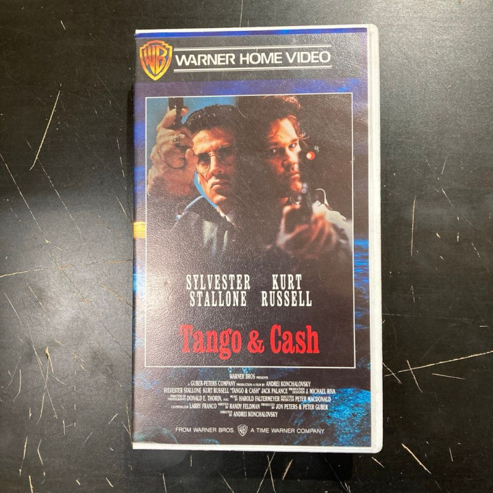 Tango & Cash VHS (VG+/VG+) -toiminta-