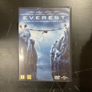 Everest DVD (VG/M-) -seikkailu/draama-