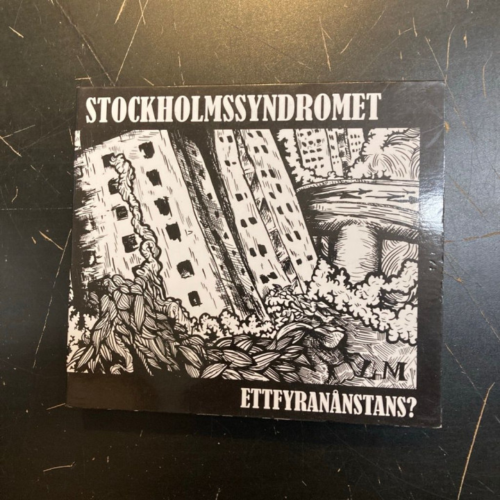 Stockholmssyndromet - Ettfyranånstans? CD (VG/VG+) -hip hop-