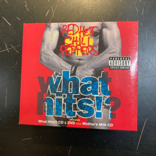 Red Hot Chili Peppers - What Hits!? 2CD+DVD (VG+-M-/VG+) -alt rock-