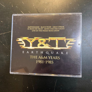 Y & T - Earthquake (The A&M Years 1981-1985) 4CD (VG+-M-/M-) -hard rock