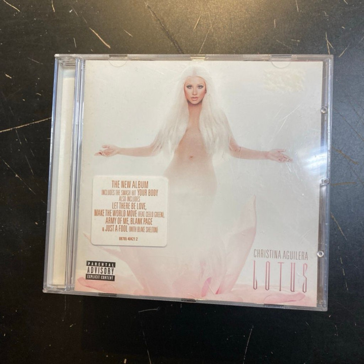 Christina Aguilera - Lotus CD (VG+/VG+) -pop-