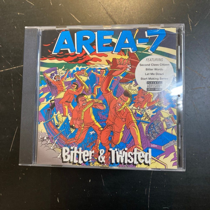 Area-7 - Bitter & Twisted CD (M-/M-) -ska punk-