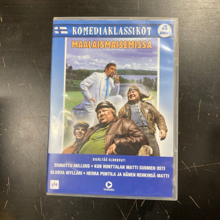 Komediaklassikot maalaismaisemissa 4DVD (VG-VG+/M-) -komedia-