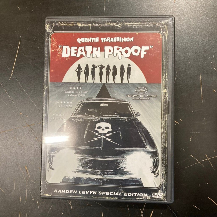 Death Proof (special edition) 2DVD (M-/M-) -toiminta-