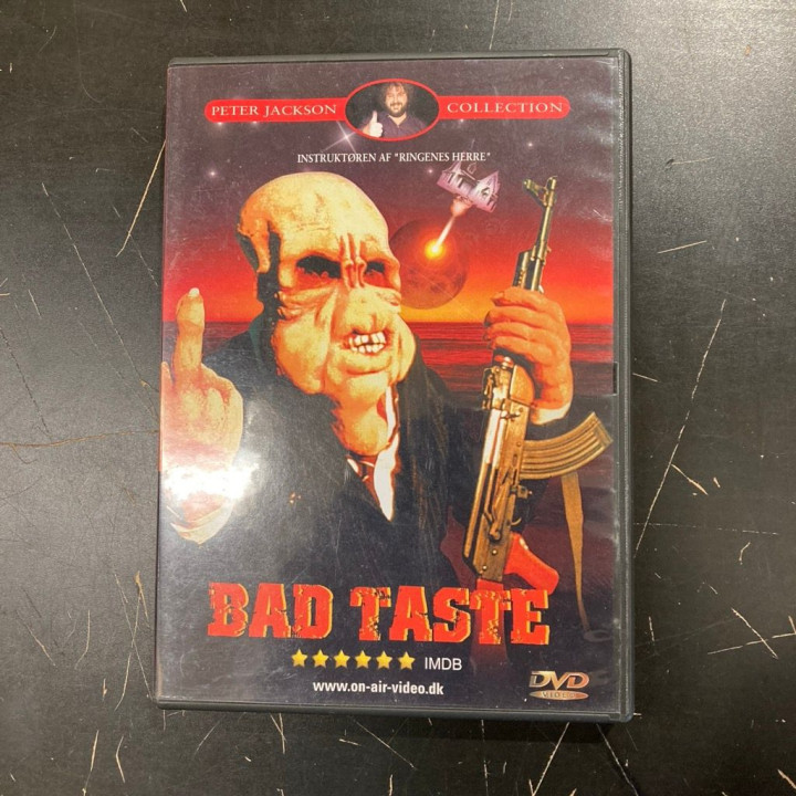 Bad Taste DVD (M-/M-) -kauhu/komedia-