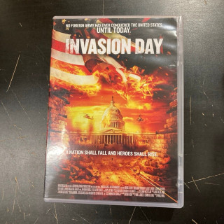 Invasion Day DVD (VG/VG+) -jännitys/sci-fi-