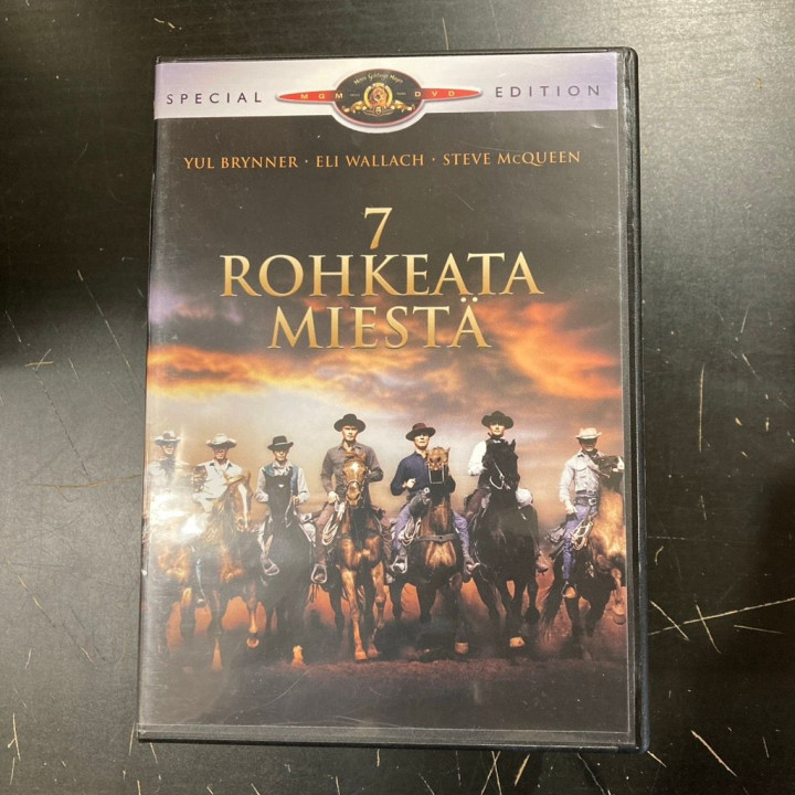 7 rohkeata miestä (special edition) DVD (M-/VG+) -western-