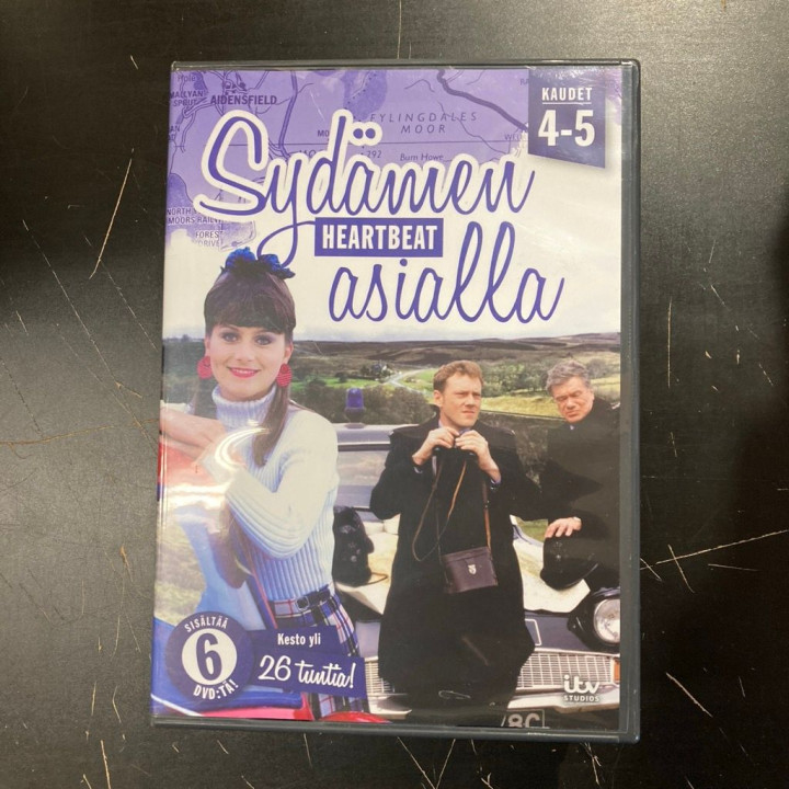 Sydämen asialla - Kaudet 4-5 6DVD (M-/M-) -tv-sarja-