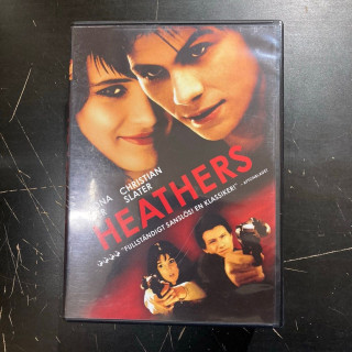 Heathers DVD (VG+/VG+) -komedia/draama-