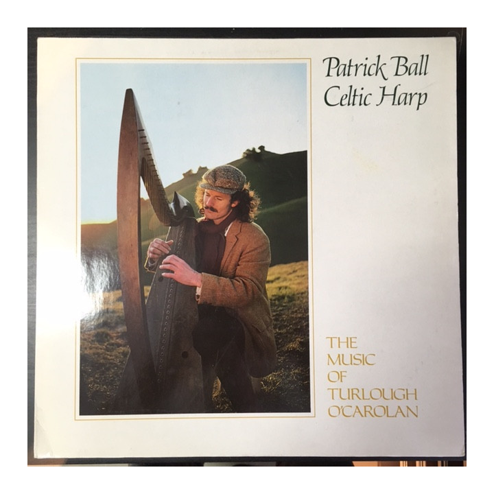 Patrick Ball - Celtic Harp (The Music Of Turlough O'Carolan) LP (VG+-M-/VG+) -folk-