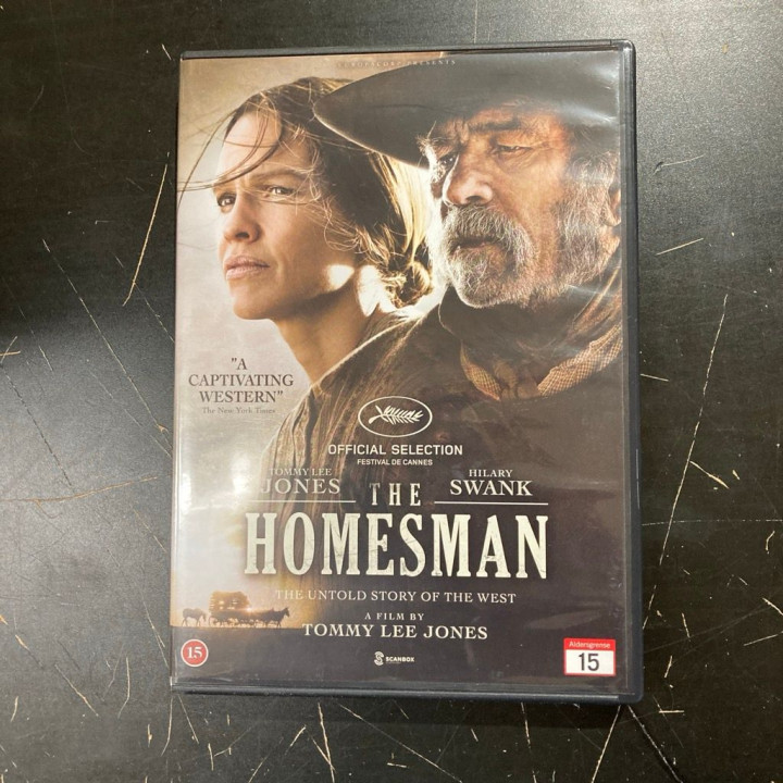 Homesman DVD (VG+/M-) -western-