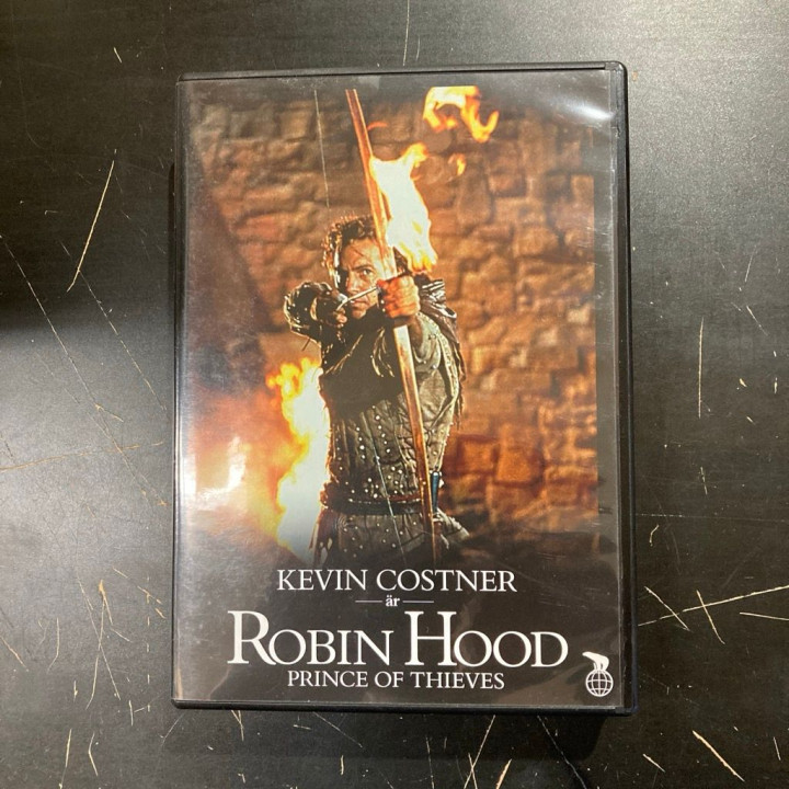 Robin Hood - varkaiden ruhtinas DVD (VG/M-) -seikkailu/draama-