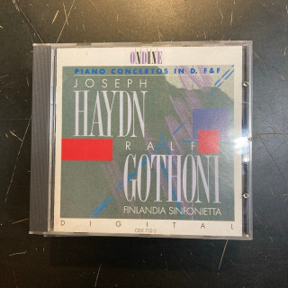 Ralf Gothoni - Haydn: Piano Concertos In D, F & F CD (VG+/M-) -klassinen-